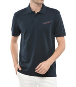 Blue Shirt Collar Polo 1