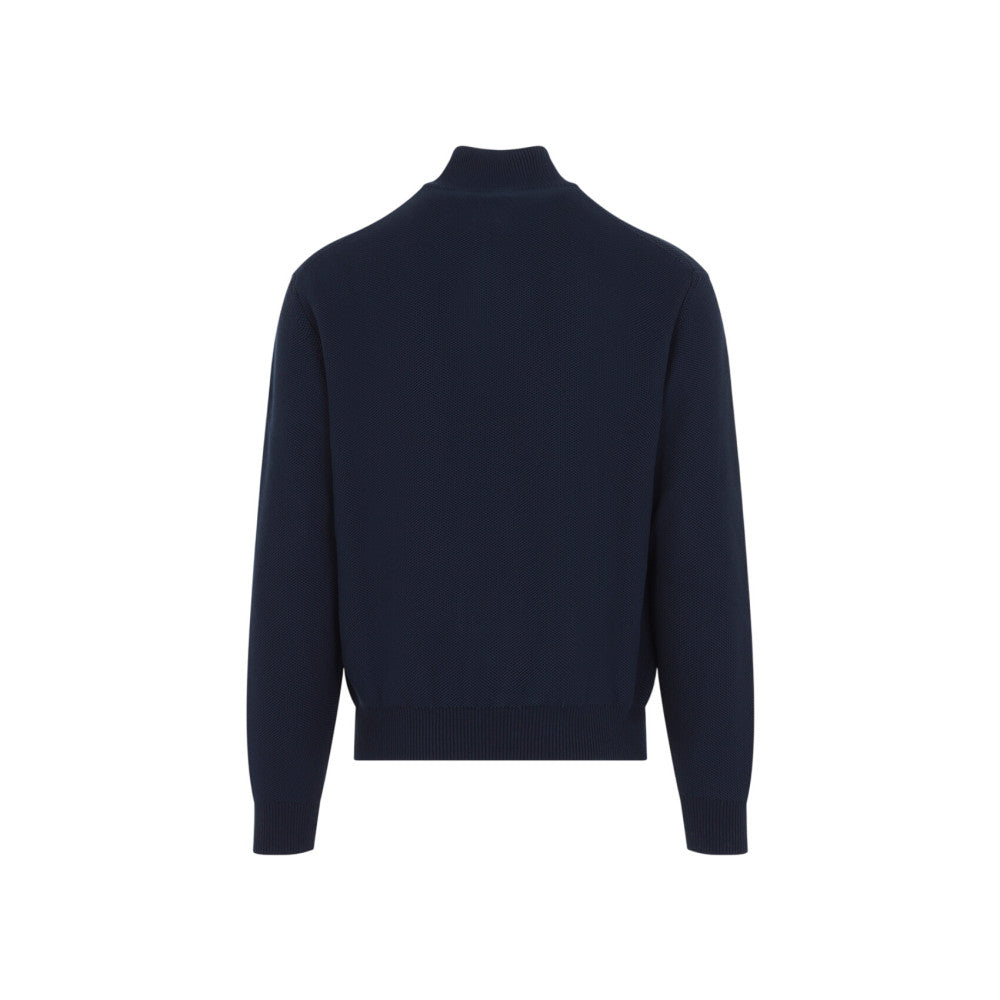 Dark Navy Regular Sweater 2