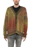 Multicolor V Neck Cardigan 1