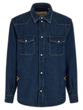 Blue Regular Denim Shirt 1