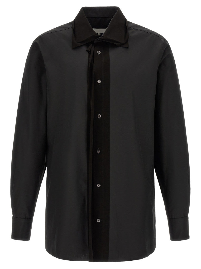 Black Regular Solid Shirt 1