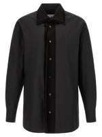 Black Regular Solid Shirt 1