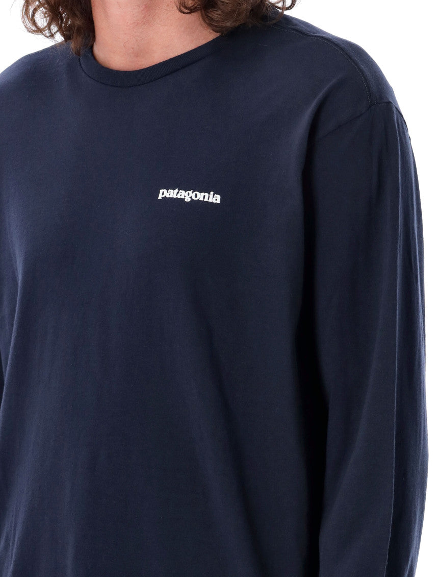 Blue Crewneck Graphic Logo T-Shirt 3