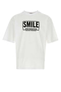 White Crewneck Printed T-Shirt 1