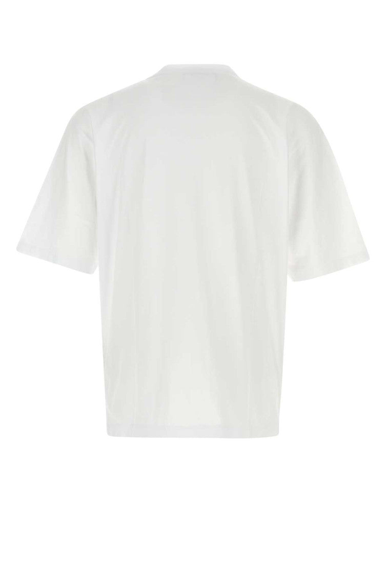 White Crewneck Printed T-Shirt 2