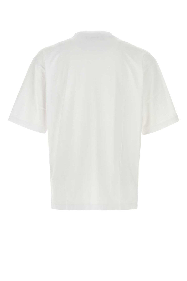 White Crewneck Printed T-Shirt 2
