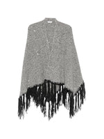 Grey Textured Mock Collar Sweater 1