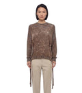 Gold Embellished Crew Neck Sweater 1