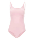 Light Pink Solid Swimwear 1