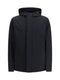 Black Hood Padded Jacket 1