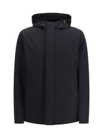 Black Hood Padded Jacket 1