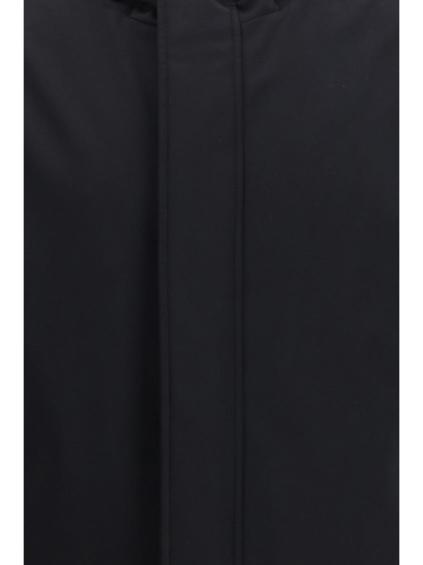 Black Hood Padded Jacket 3
