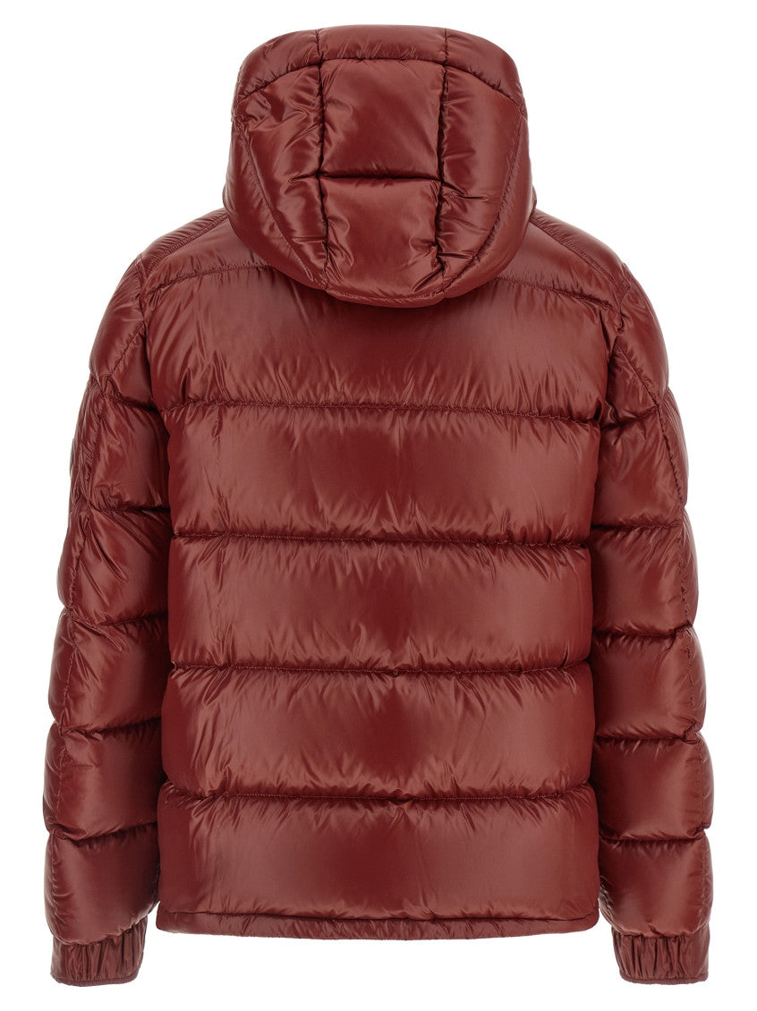 Maroon Quilted Puffer Jacket 3