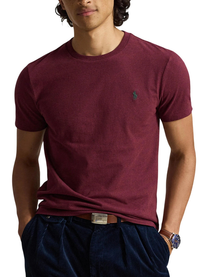 Maroon Slim Logo T-Shirt 2
