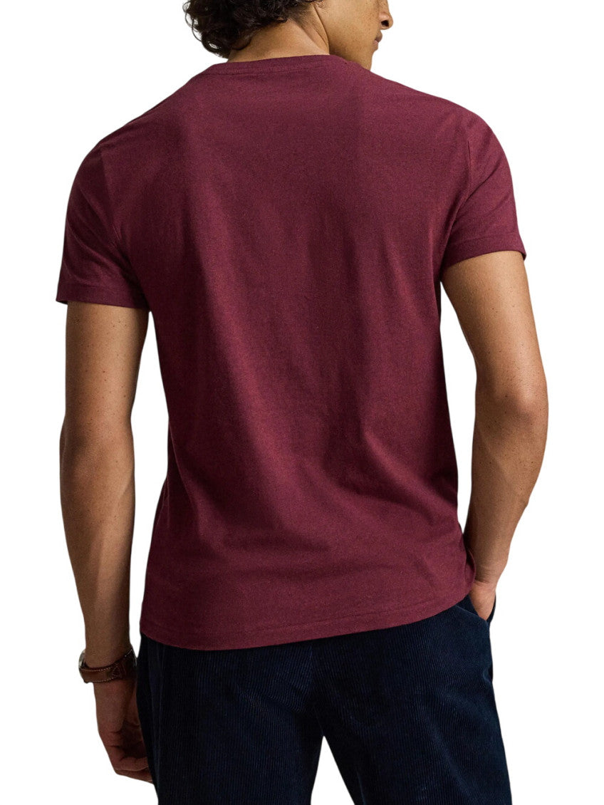 Maroon Slim Logo T-Shirt 3
