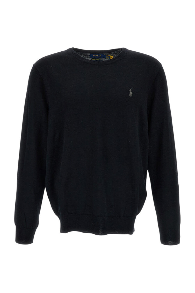 Black Crew Neck Sweater 1