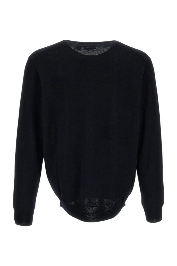 Black Crew Neck Sweater 2