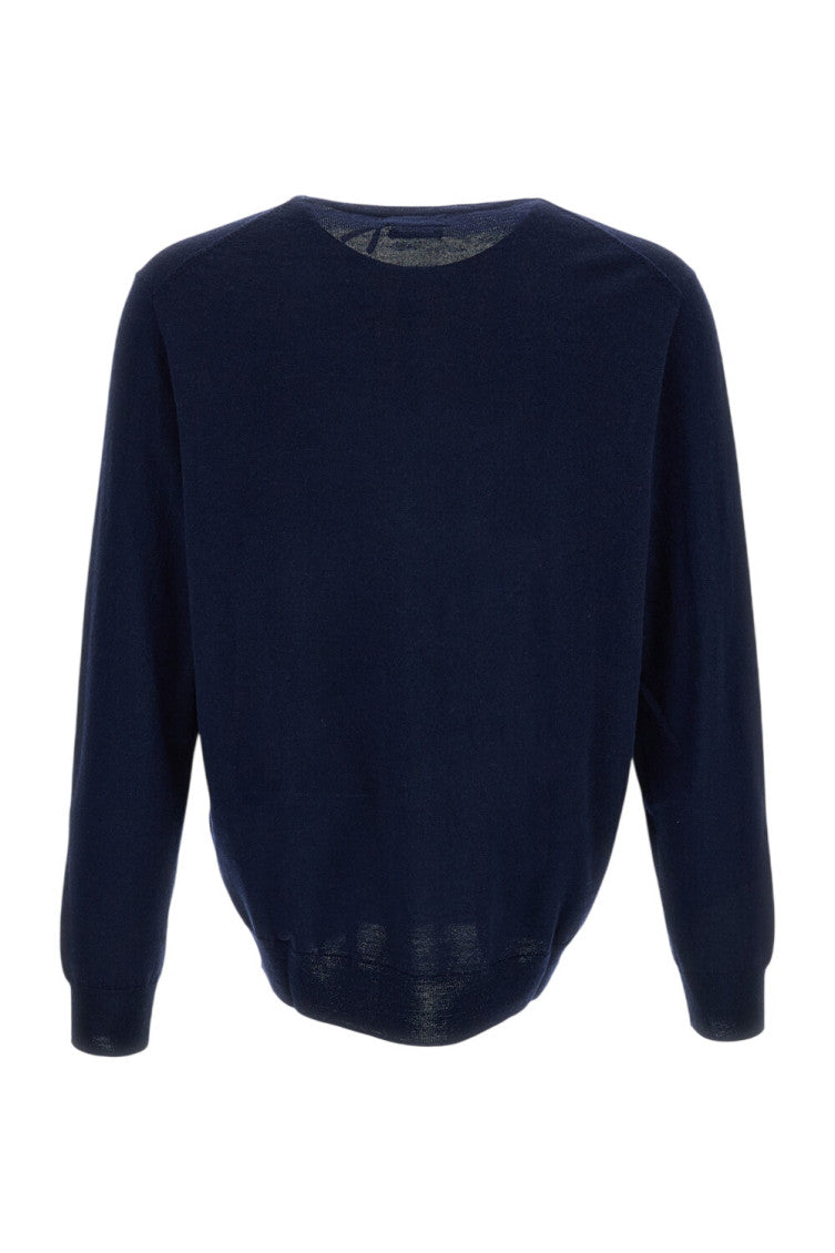 Navy Blue Regular Sweater 2