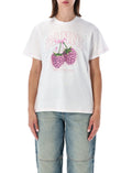 White Graphic Logo T-Shirt 1