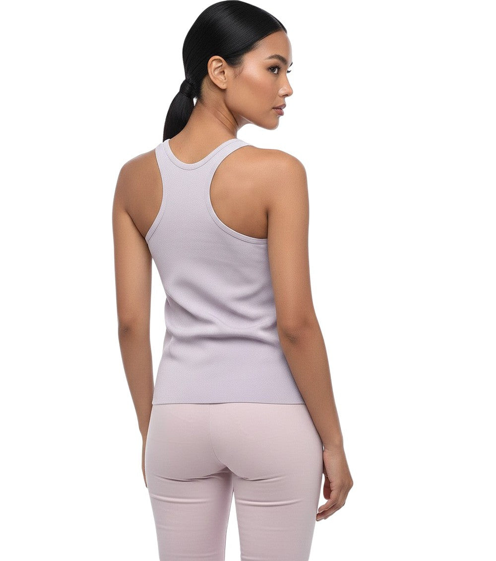 Pink Textured Round Neck Top 2