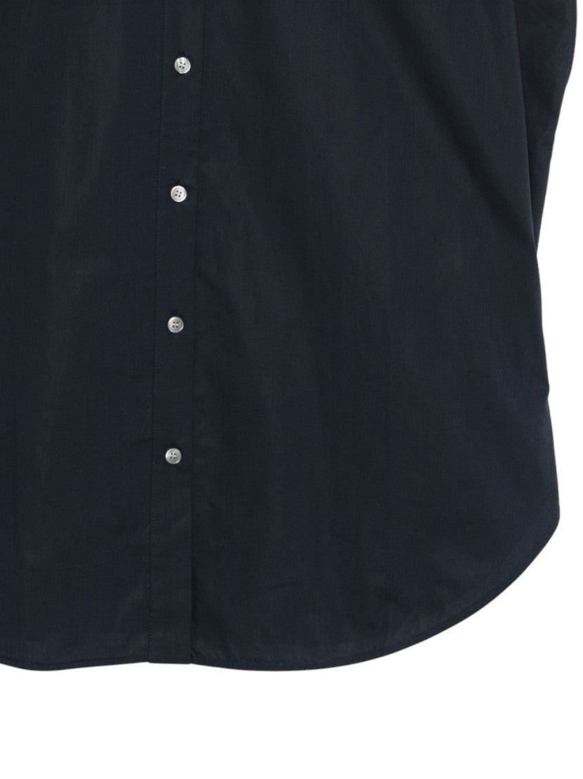 Blue Oversized Solid Shirt 3