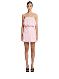 Pink Off Shoulder Midi Dress 1