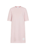 Light Pink Crew Neck Mini Dress 1