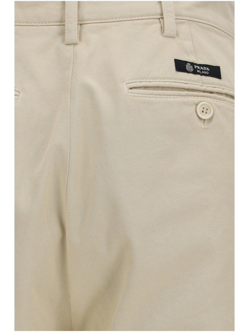 Off White Straight Pants 3