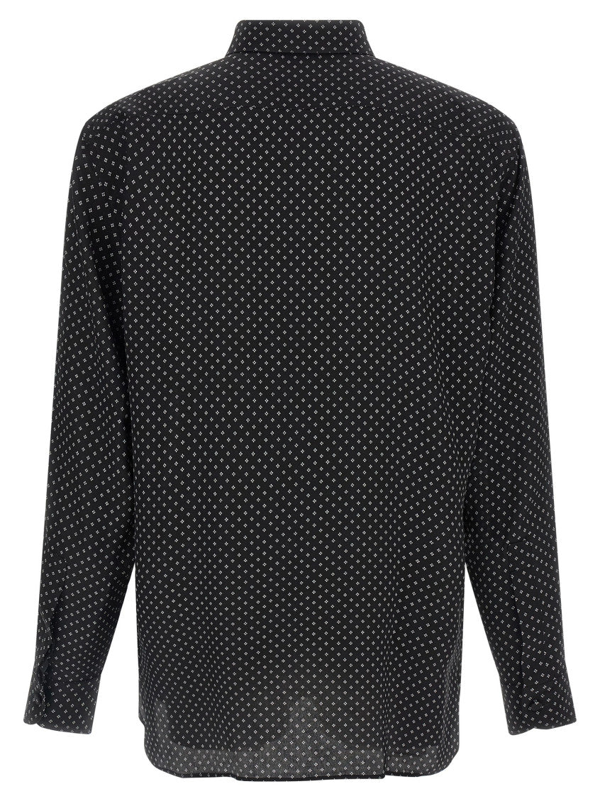Black Regular Printed Shirt 2