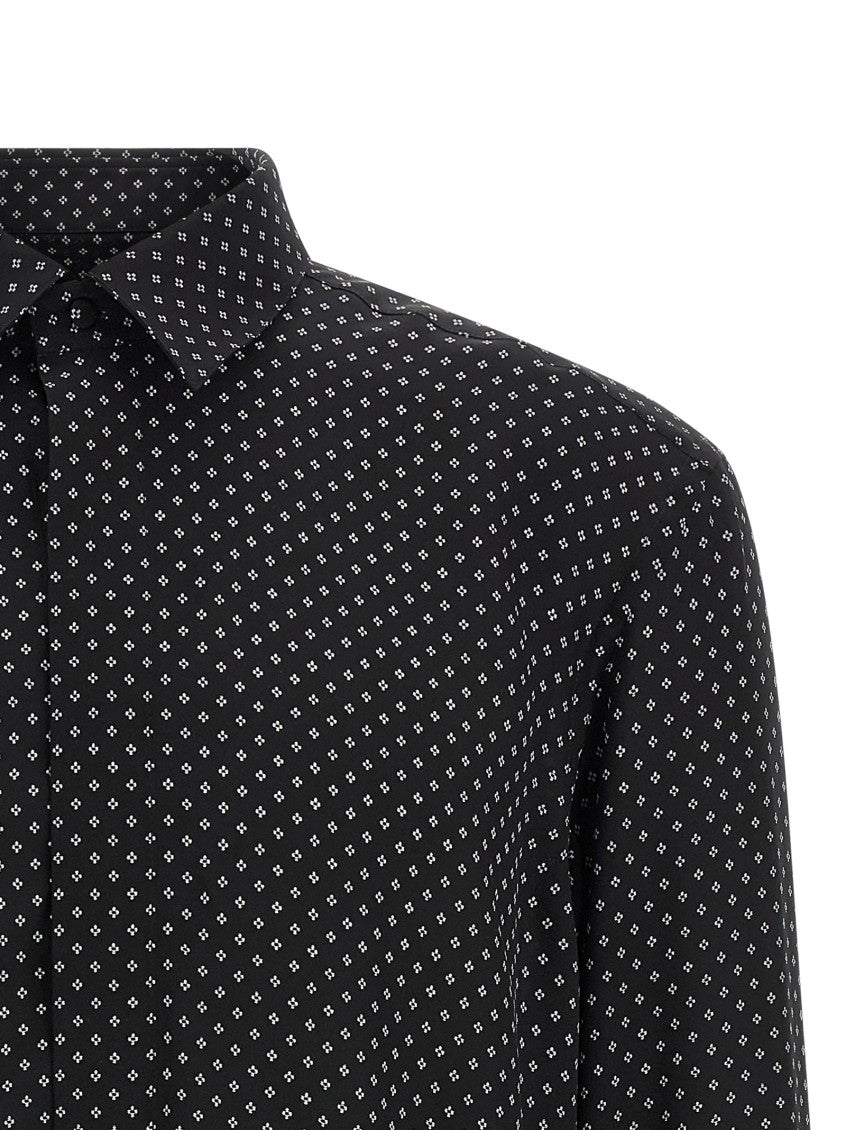 Black Regular Printed Shirt 3