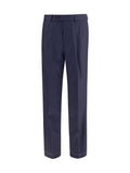 Navy Blue Stripped Trousers 1