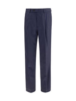 Navy Blue Stripped Trousers 1