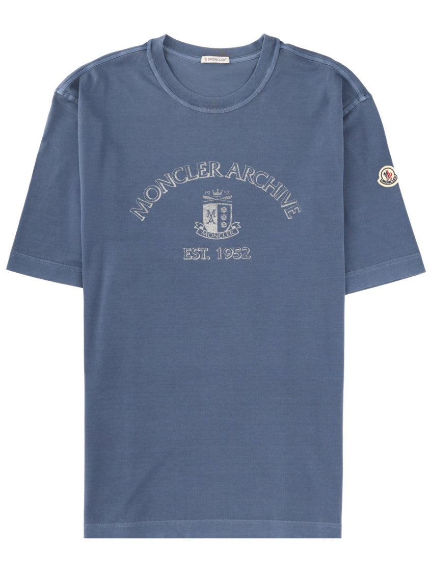 Slate Blue Logo T-Shirt 1