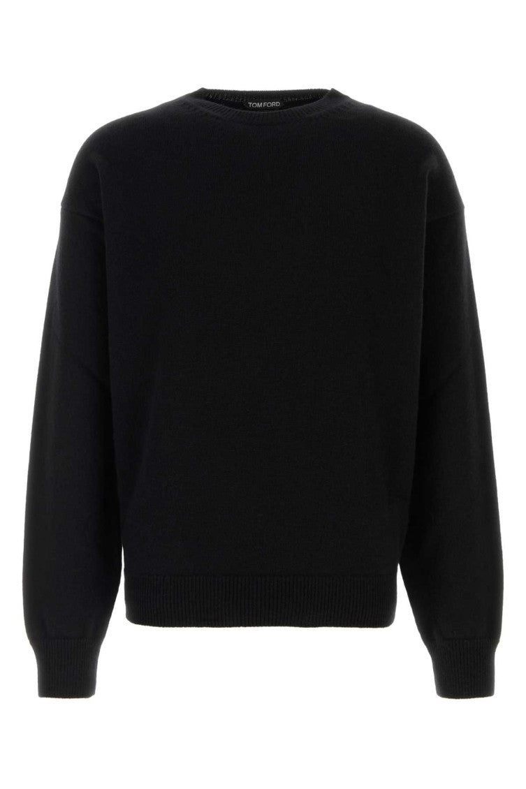 Black Crew Neck Sweater 1