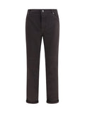 Dark Brown Regular Jeans 1