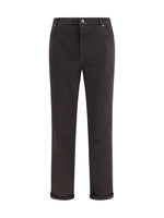 Dark Brown Regular Jeans 1