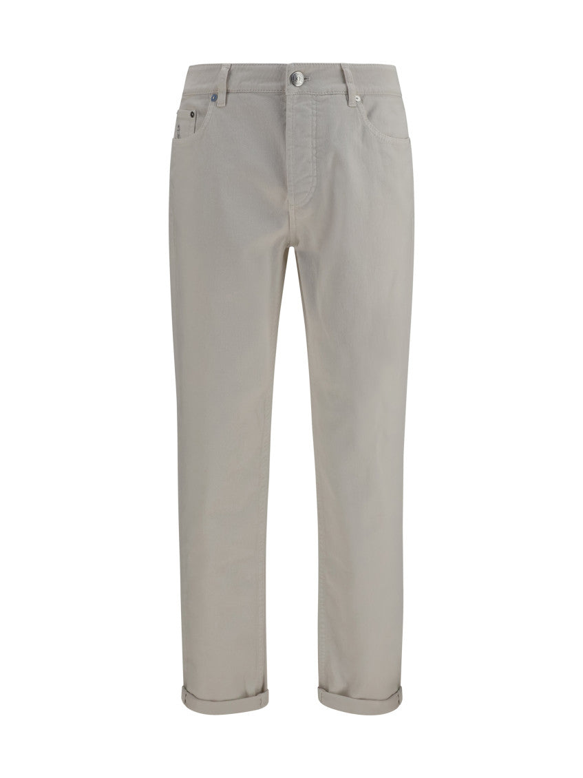 Light Grey Regular Jeans 1