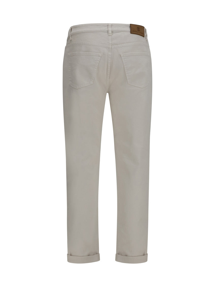 Light Grey Regular Jeans 2