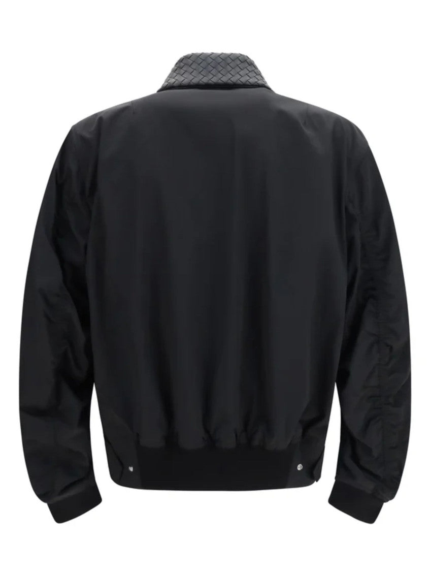 Black Shirt Collar Jacket 2