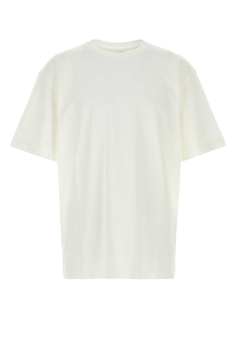 Off White Solid T-Shirt 1