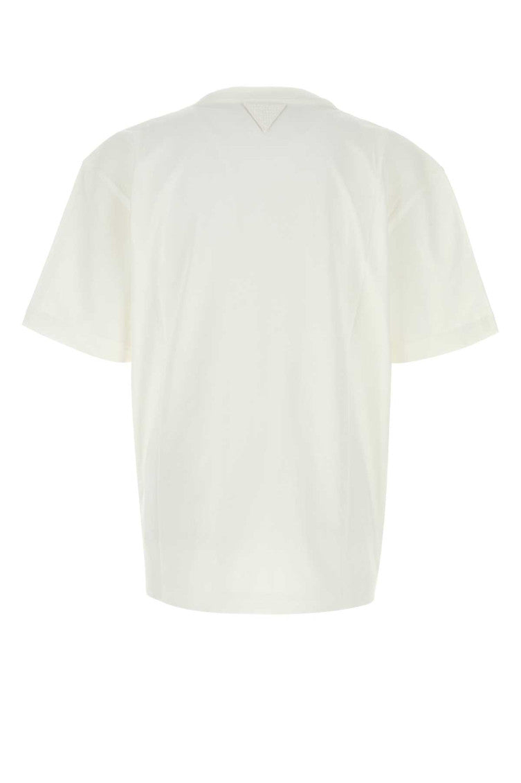 Off White Solid T-Shirt 2