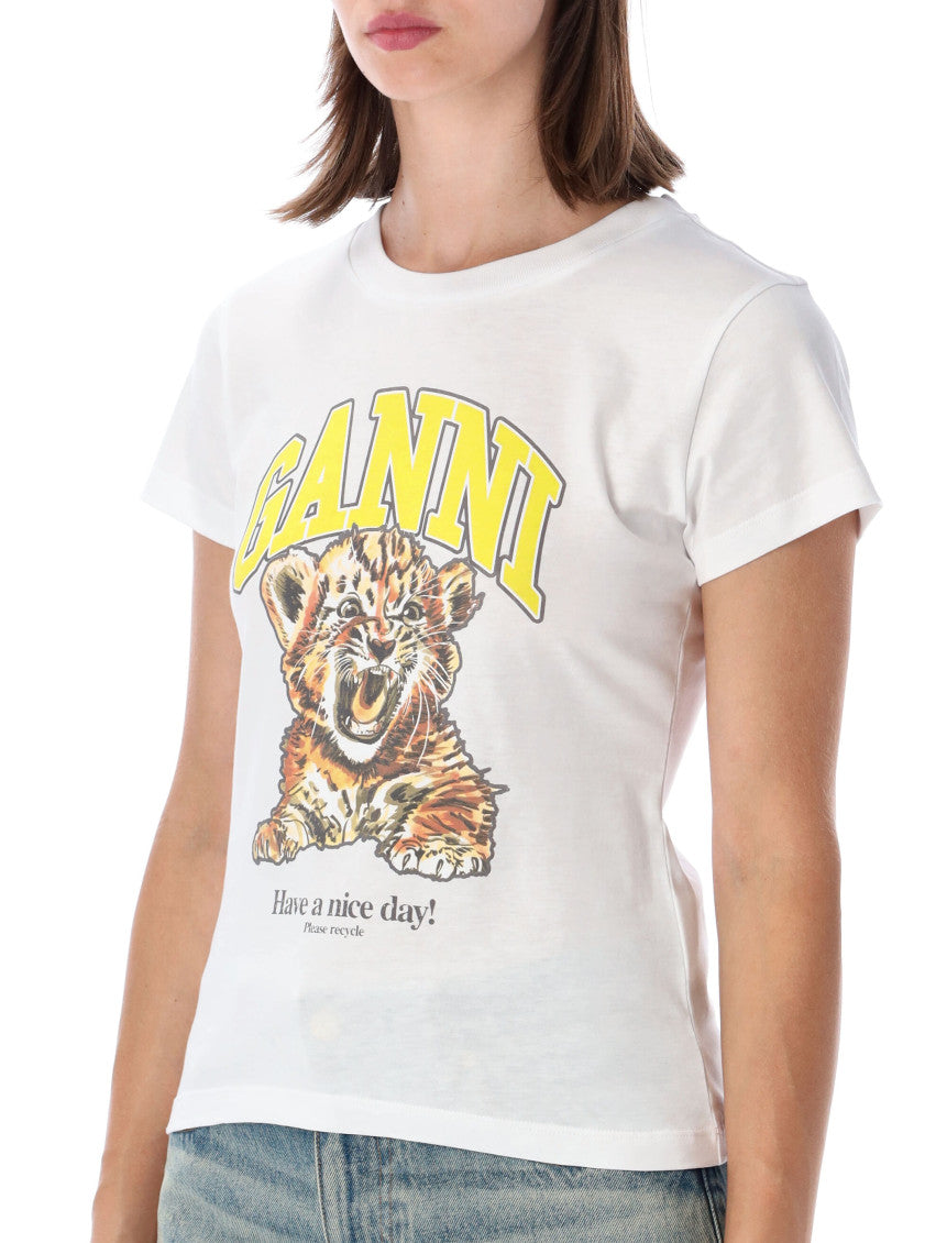 White Graphic T-Shirt 3
