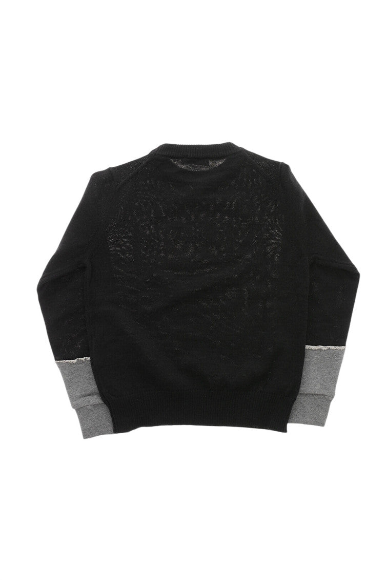 Boys Black Logo Sweaters 2