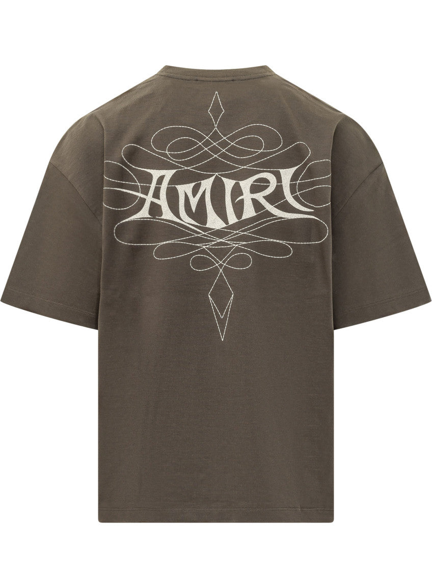 Dark Taupe Logo T-Shirt 2