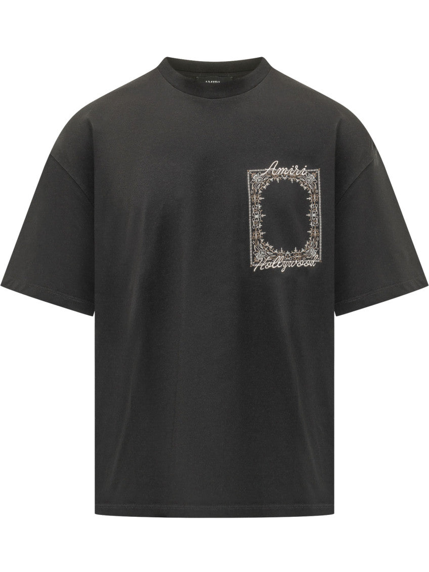 Black Crew Neck T-Shirt 1