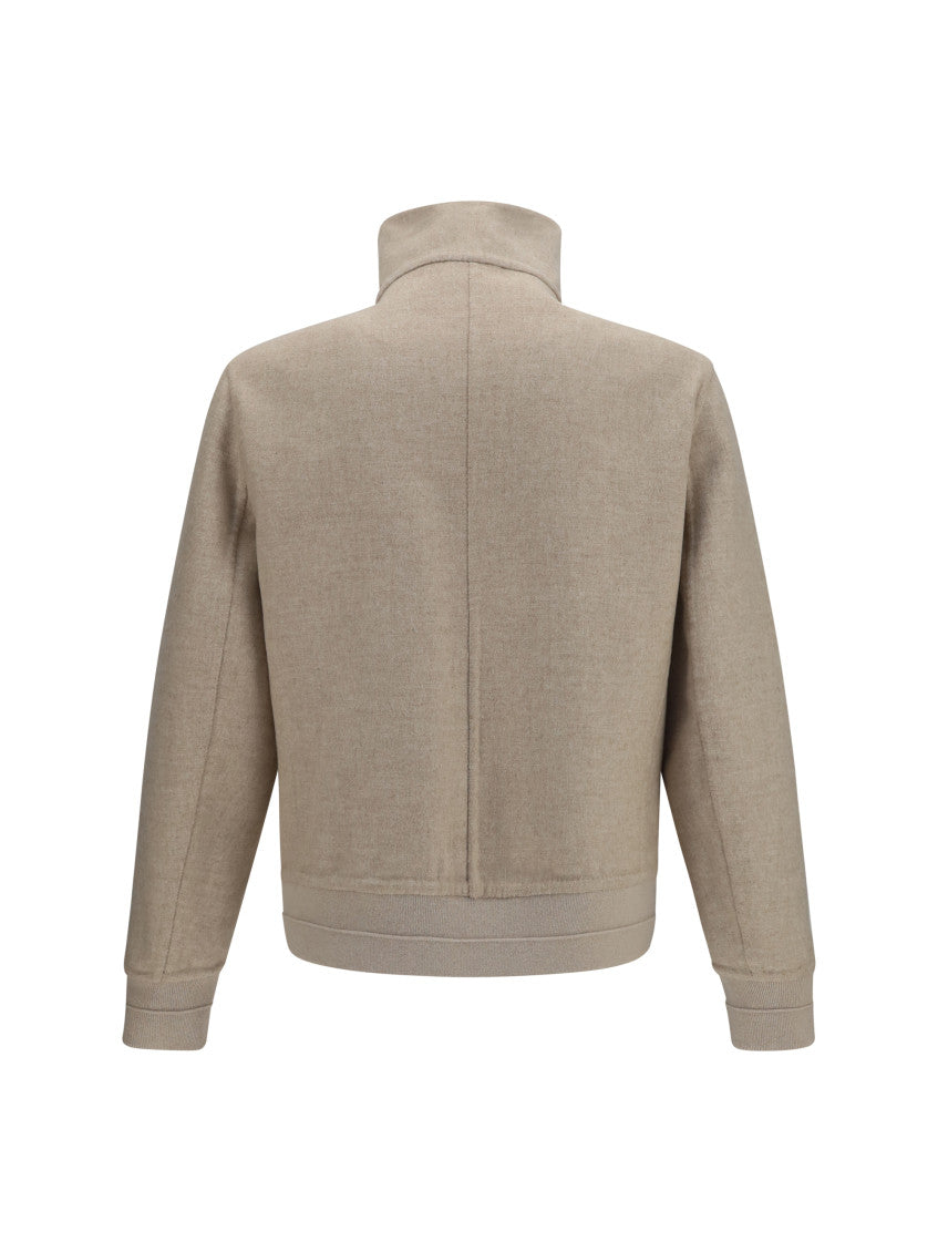 Beige Double Face Jacket 4