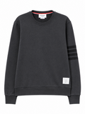 Charcoal Grey Solid Sweatshirt 1