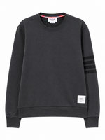 Charcoal Grey Solid Sweatshirt 1
