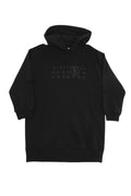 Girls Black Graphic Hoodie 1
