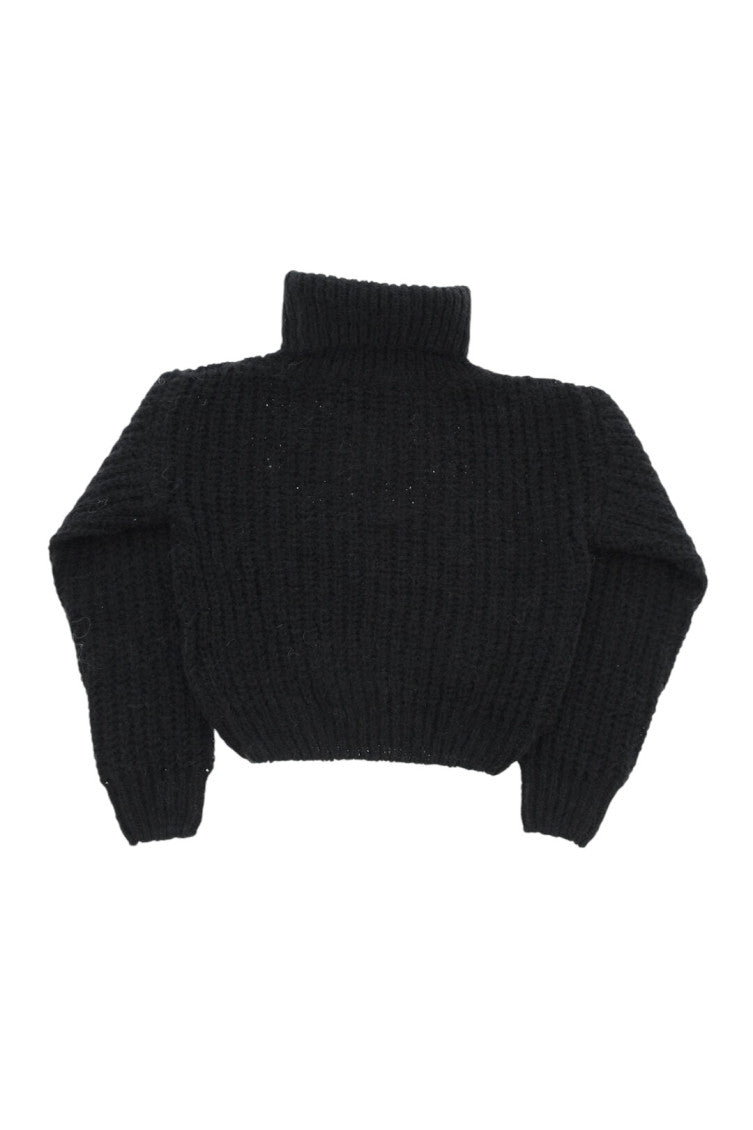 Girls Black Knitted Sweaters 2
